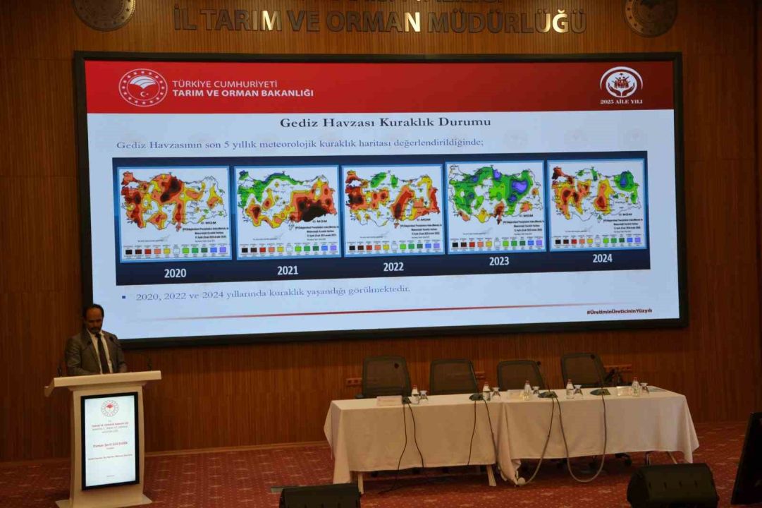 ’Gediz Havza Su Kurulu’ toplantısında su yönetimi ve kuraklık masaya yatırıldı