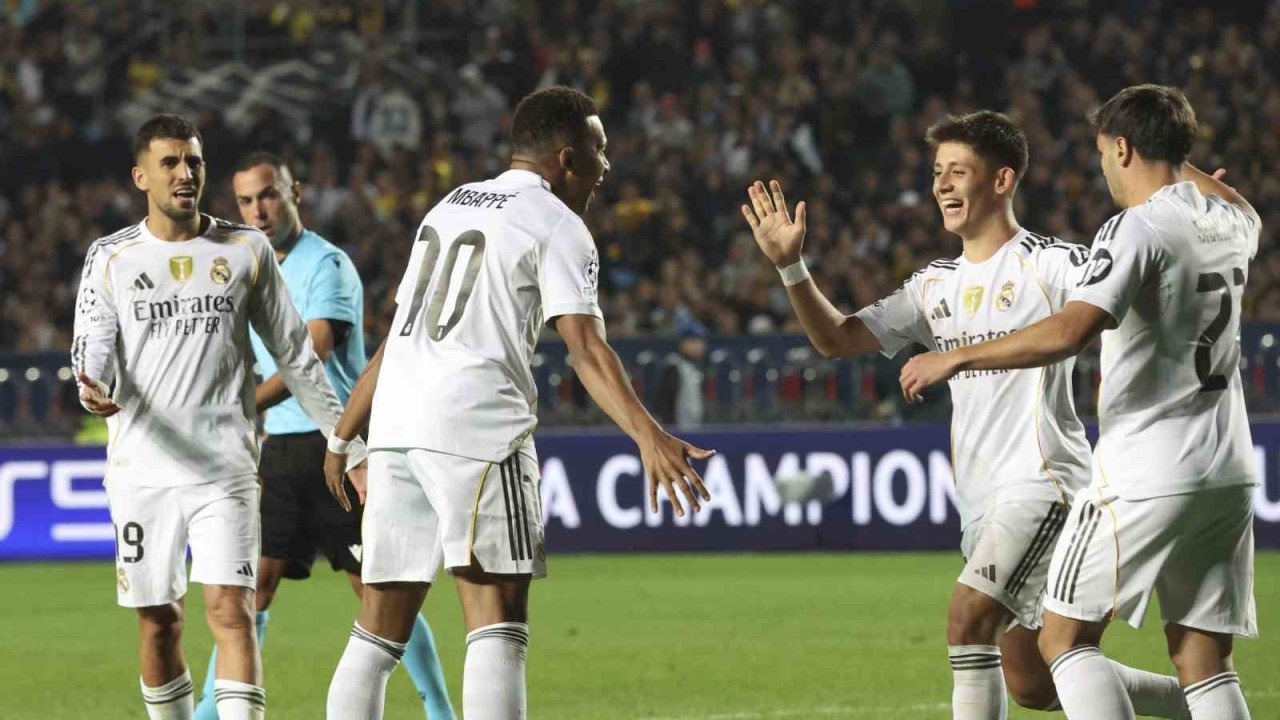 Real Madrid, Almatı’da 5 golle kazandı