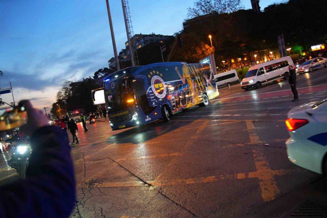 Fenerbahçe stada geldi