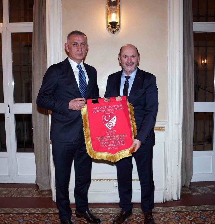 İspanya - Türkiye resmi maç yemeği düzenlendi