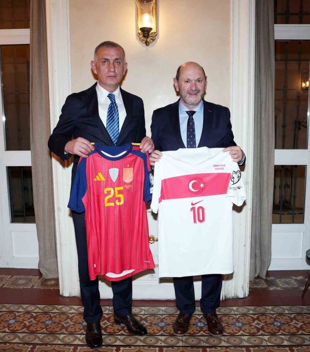 İspanya - Türkiye resmi maç yemeği düzenlendi