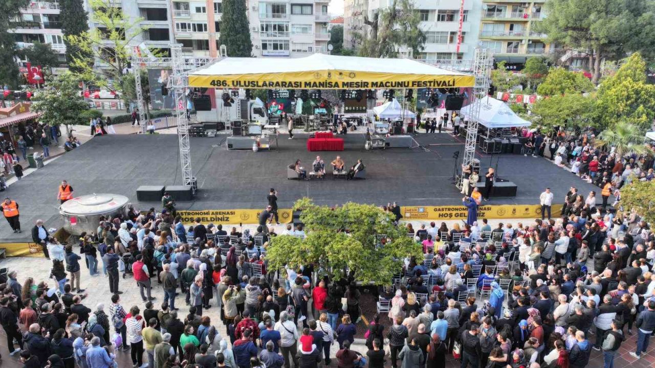 Mesir festivaline Manisa'nın lezzetleri damga vurdu