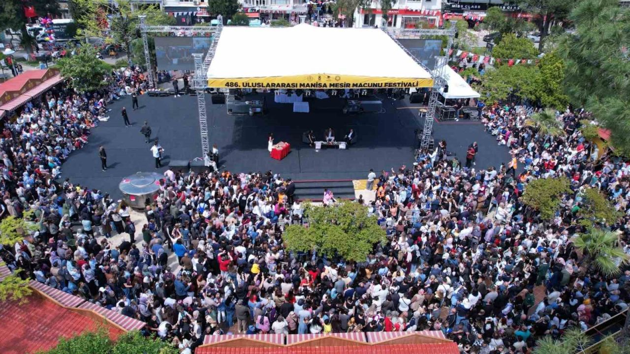 Mesir festivaline Manisa'nın lezzetleri damga vurdu
