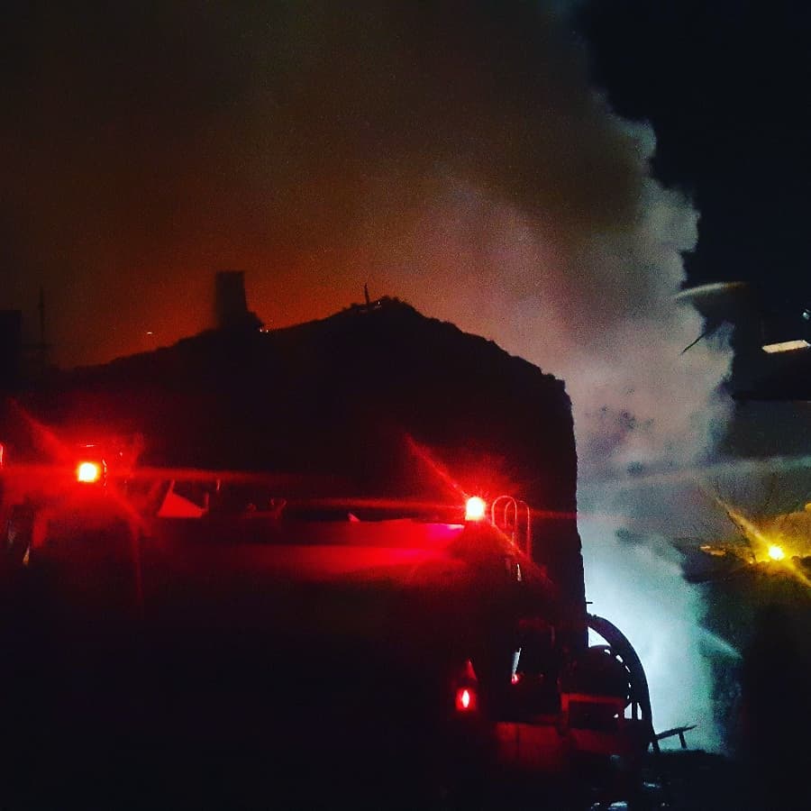 Korkutan ev yangını Kula Turgutlu Yankı