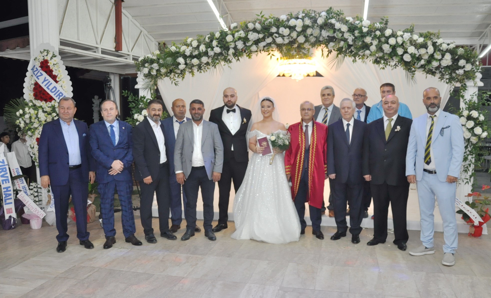 Aziz Yıldırım, Salihli'de nikah şahidi oldu