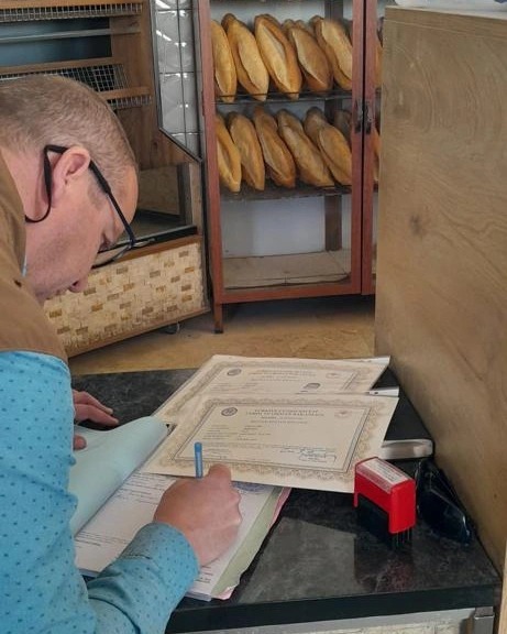 Manisa'da ekmek ve unlu mamüller denetimi