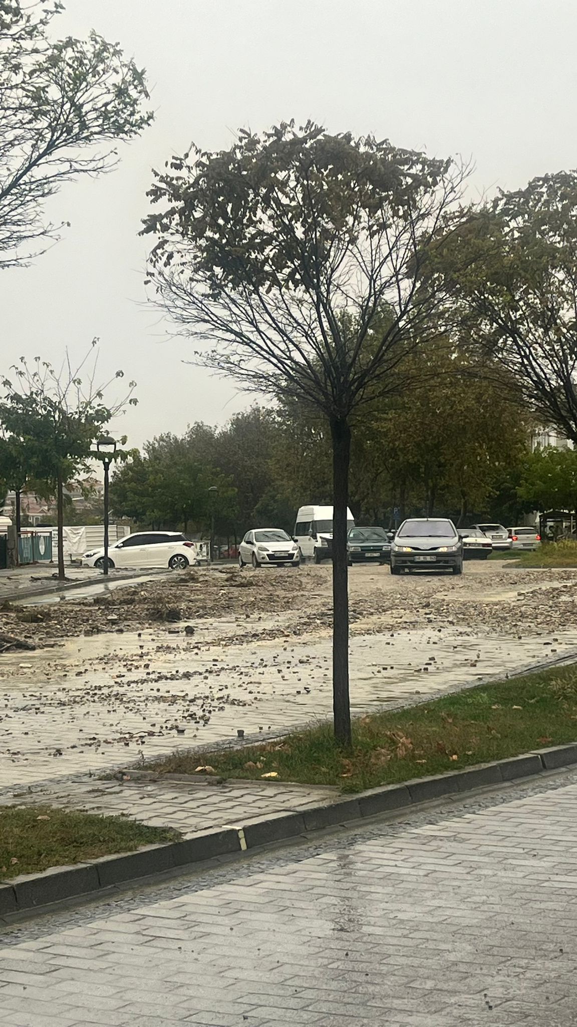 Turgutlu'da sağanak yağış hayatı olumsuz etkiledi