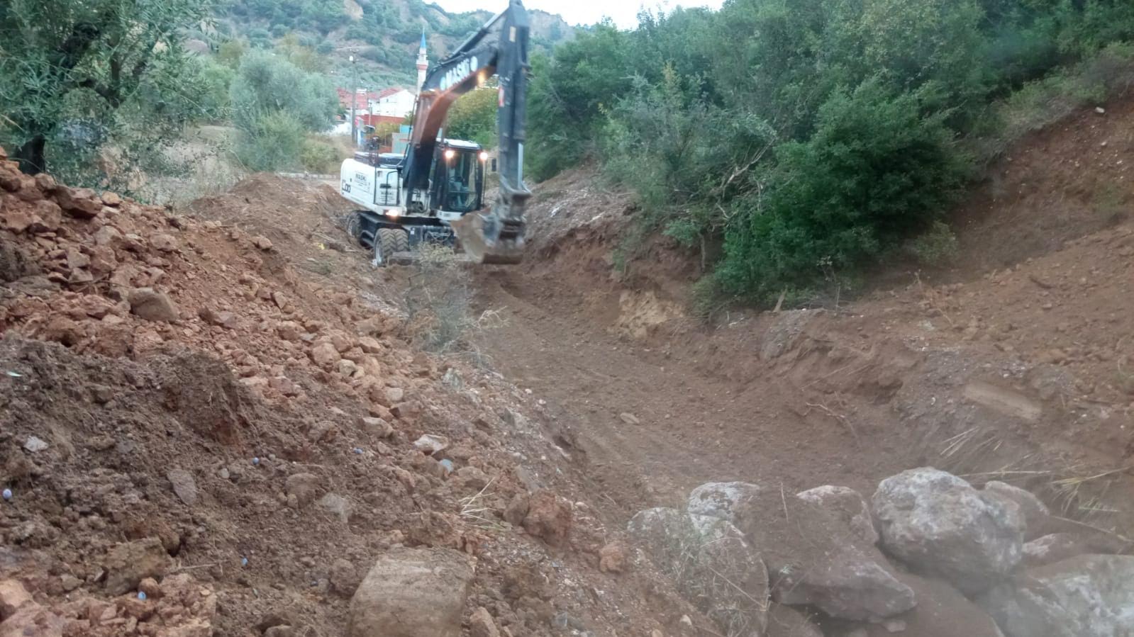 Kurudere'de Taşkın Riskine Karşı Önlem
