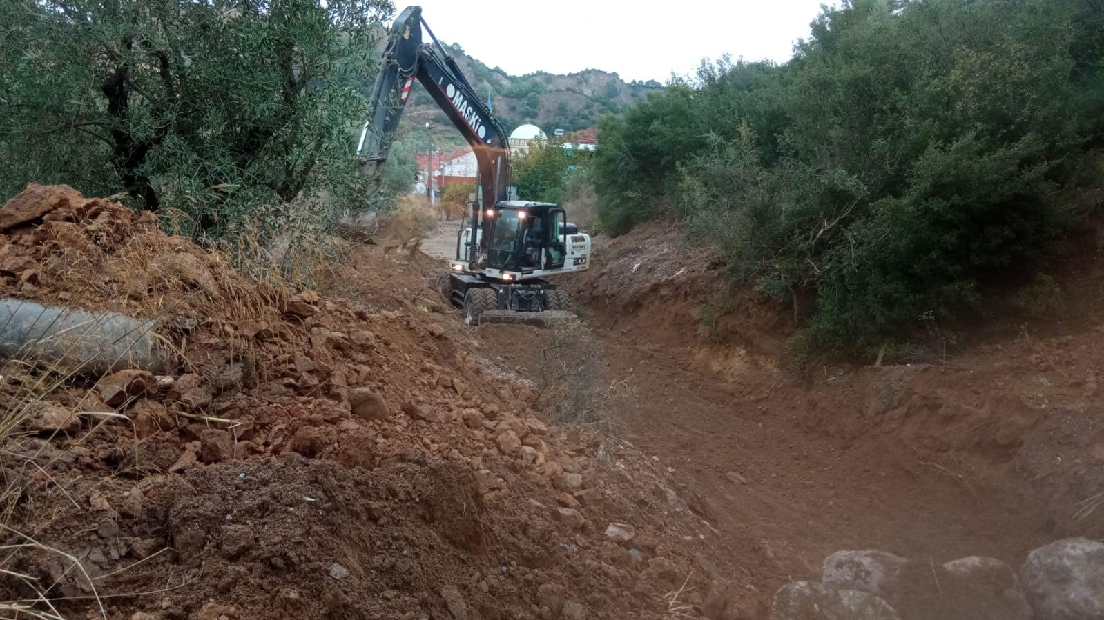 Kurudere'de Taşkın Riskine Karşı Önlem
