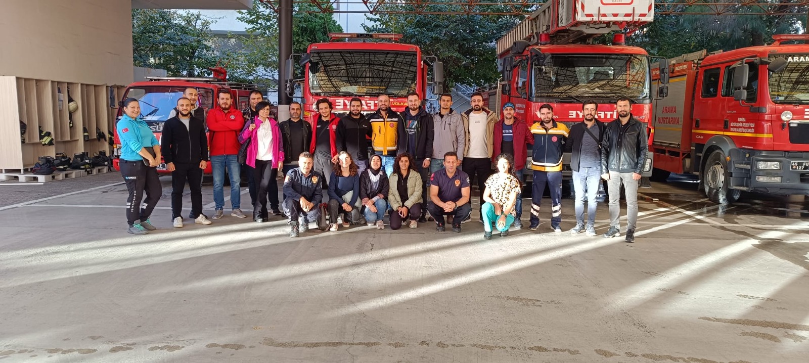 UMKE Sağlık Personeline Yangın Eğitimi