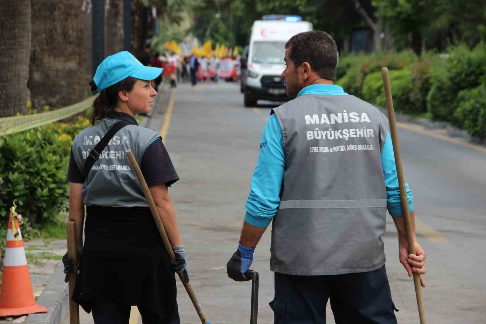 Manisa'da 1 Mayıs coşkusu