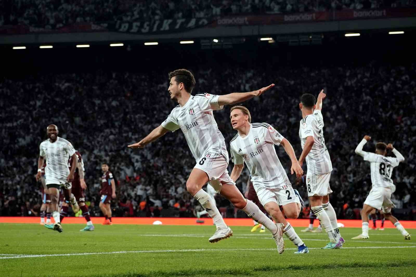 Ziraat Türkiye Kupası Finali: Beşiktaş: 3 - Trabzonspor: 2