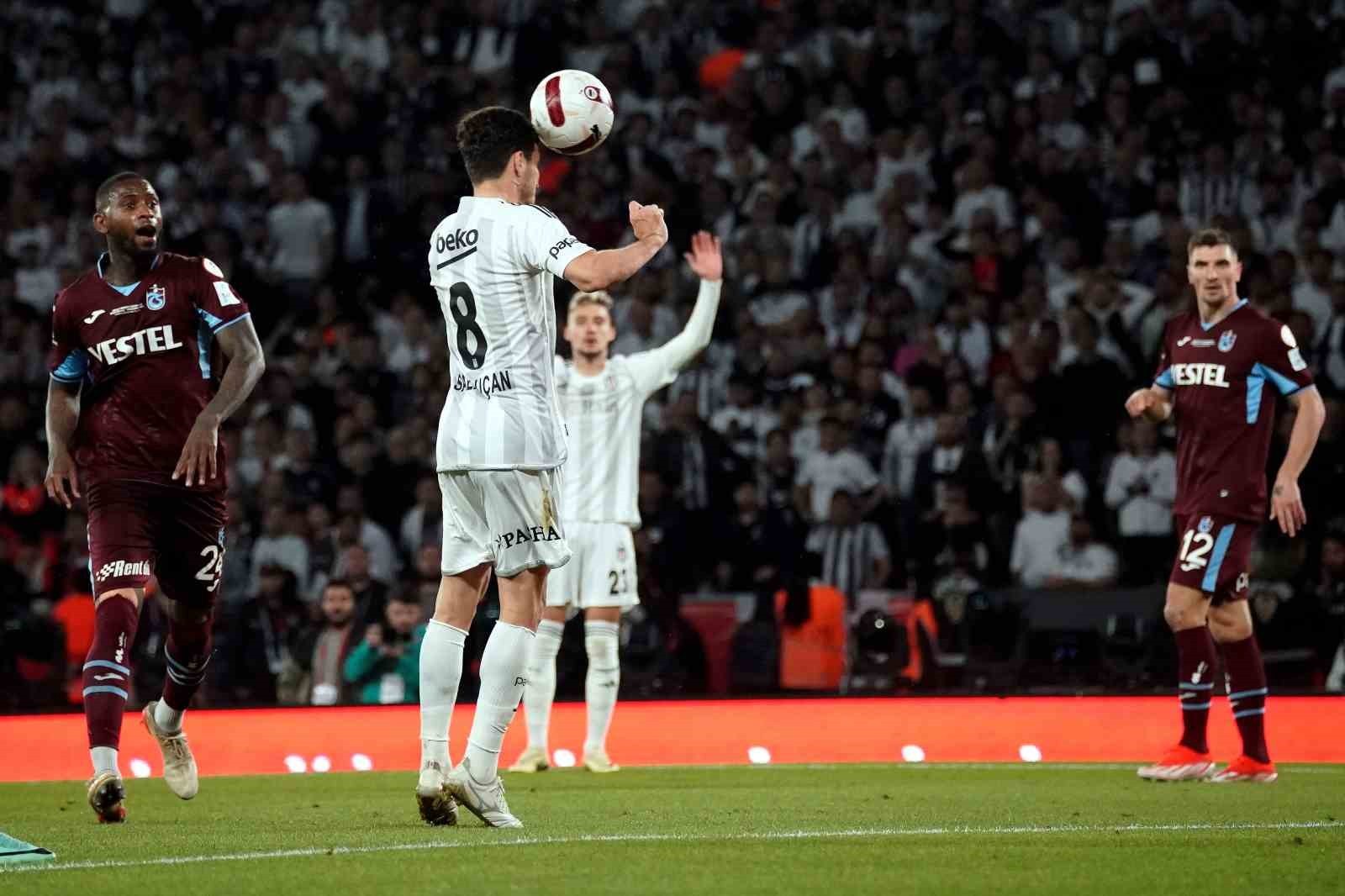 Ziraat Türkiye Kupası Finali: Beşiktaş: 3 - Trabzonspor: 2