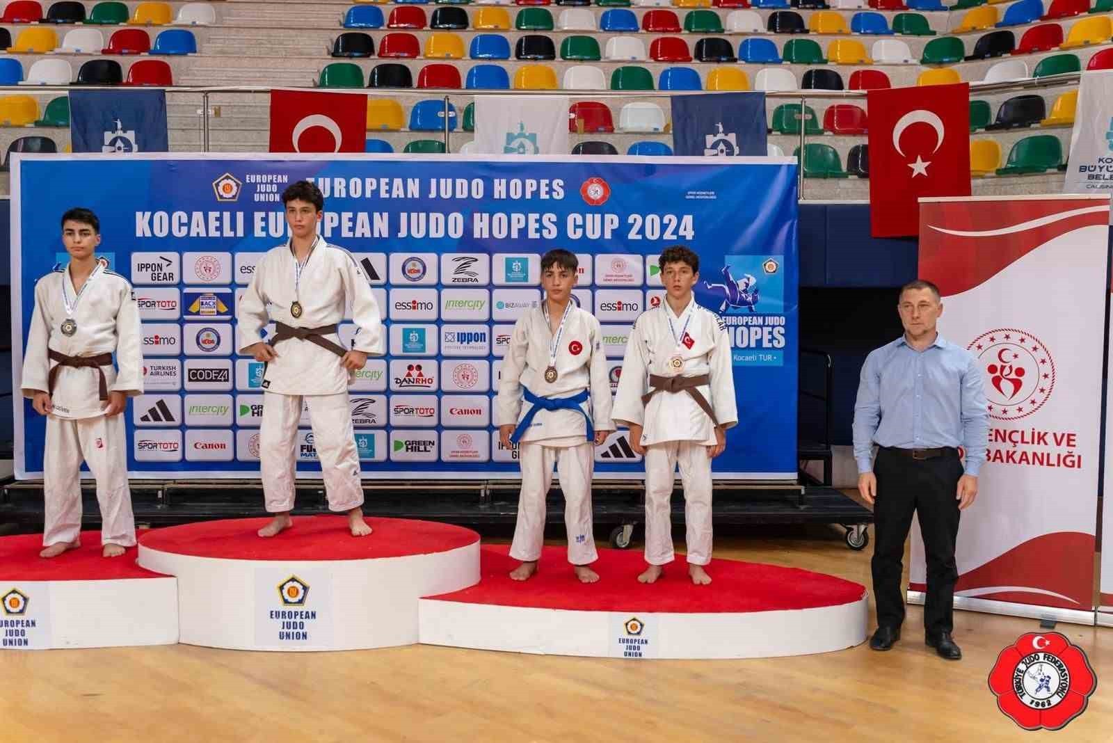 Manisalı Judocu Osman Yıldırım, Avrupa ikincisi oldu