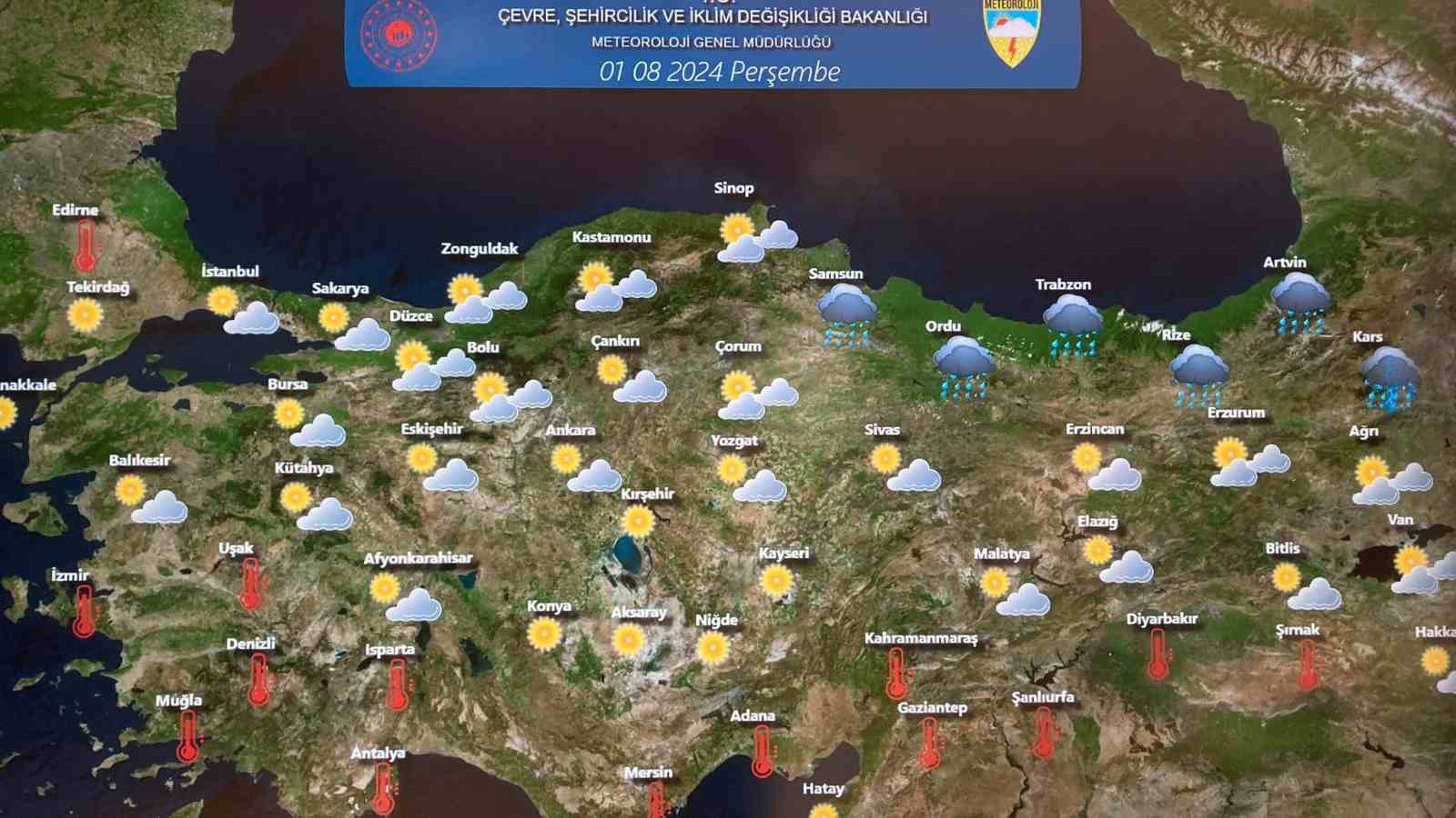 Sıcaklıklar mevsim normallerinin üzerine çıkacak