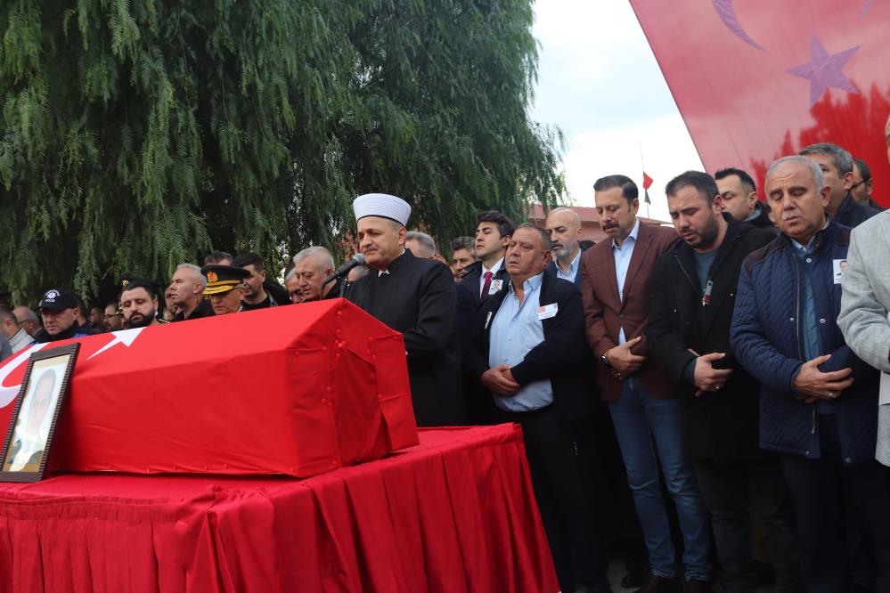Şehit Polis Memuru son yolculuğuna uğurlandı