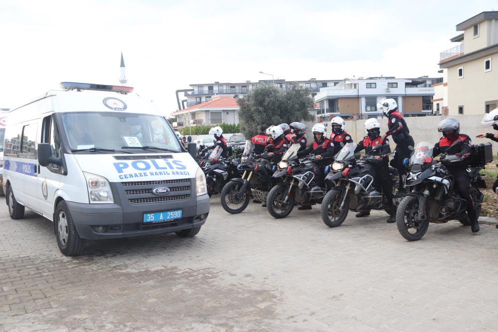 Şehit Polis Memuru son yolculuğuna uğurlandı