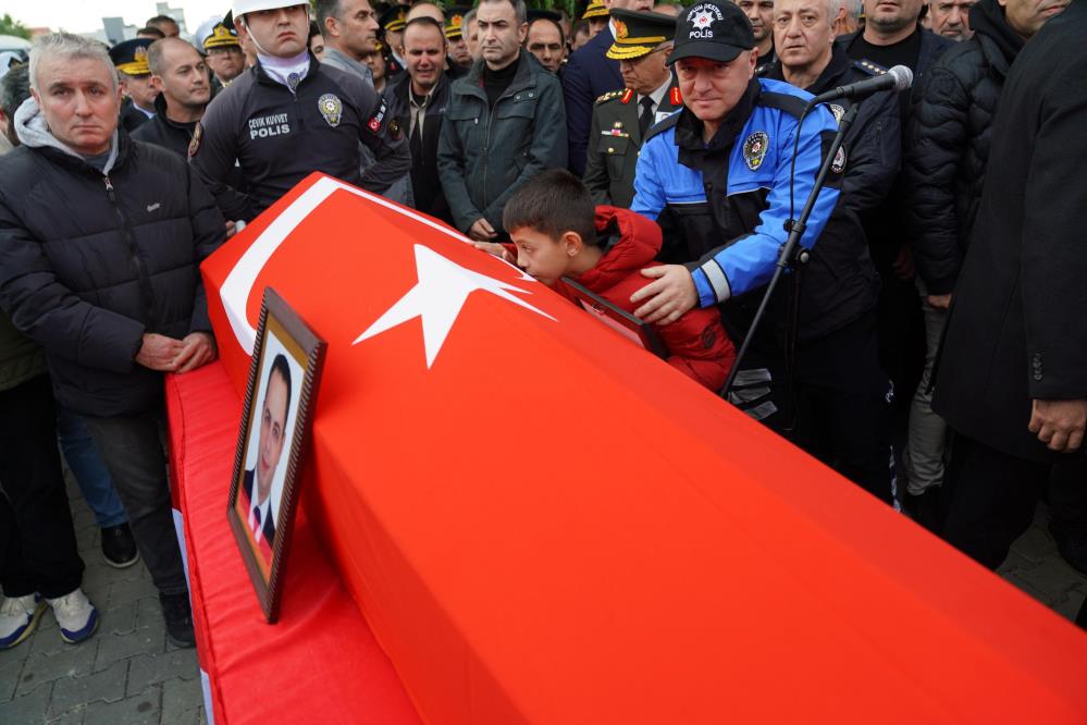 Şehit Polis Memuru son yolculuğuna uğurlandı