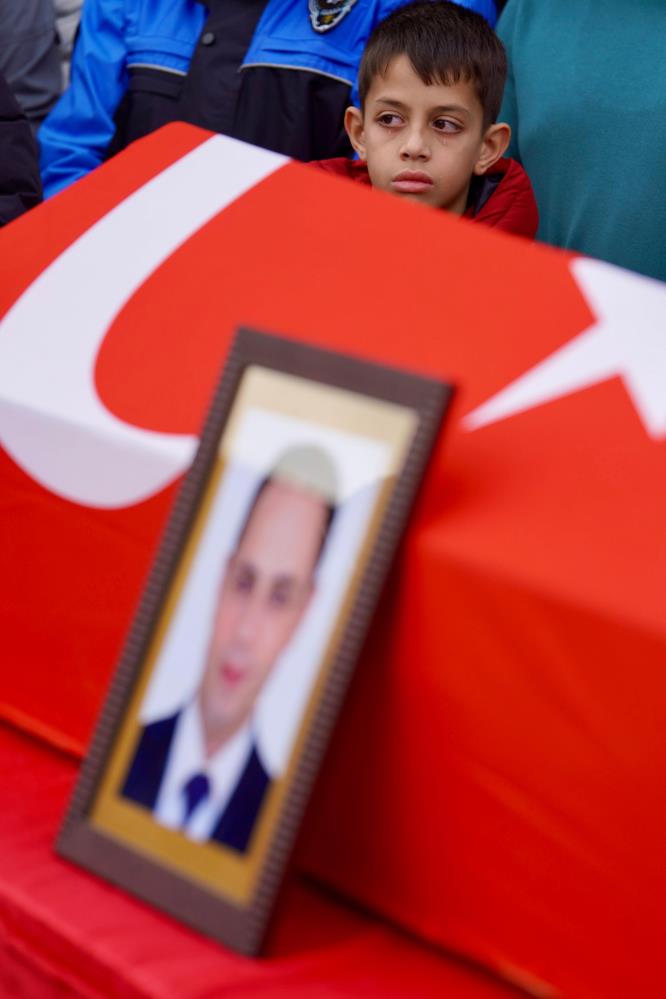 Şehit Polis Memuru son yolculuğuna uğurlandı