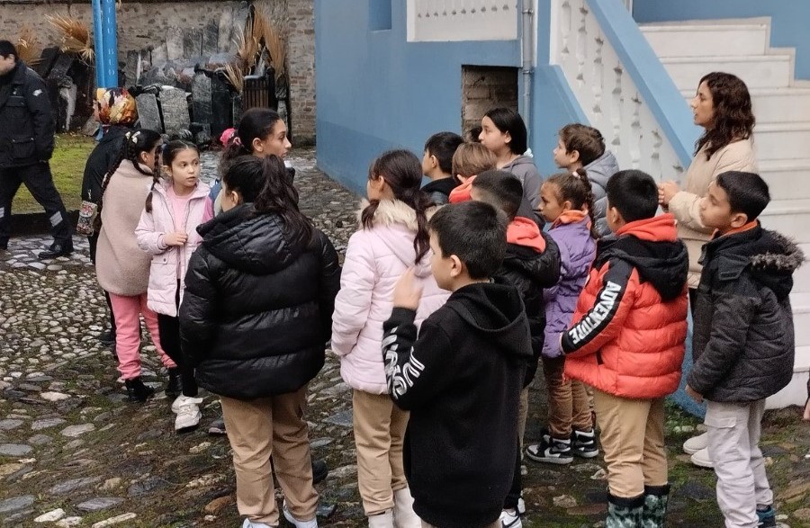 Öğrenciler Turgutlu'nun tarihini Kent Müzesi'nden öğreniyor
