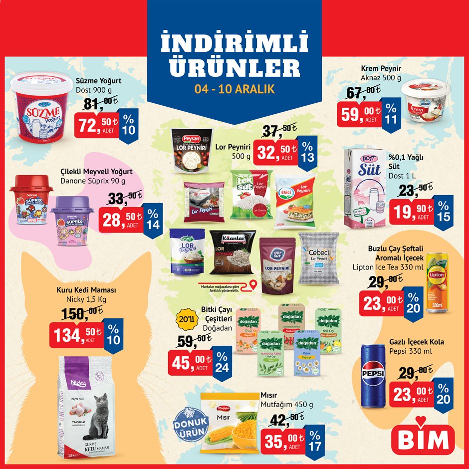 BİM'de hangi ürünler indirimde ?