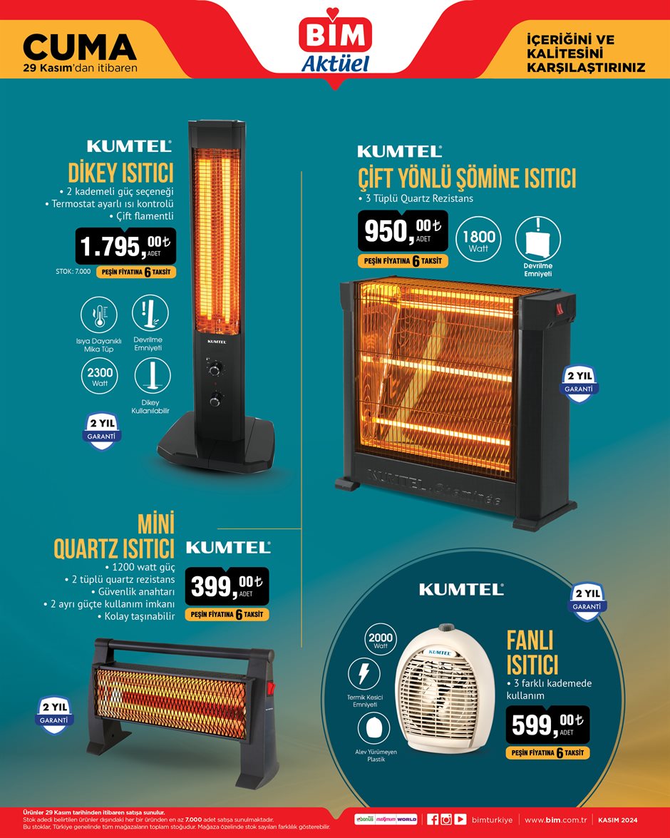 BİM'de hangi ürünler indirimde ?