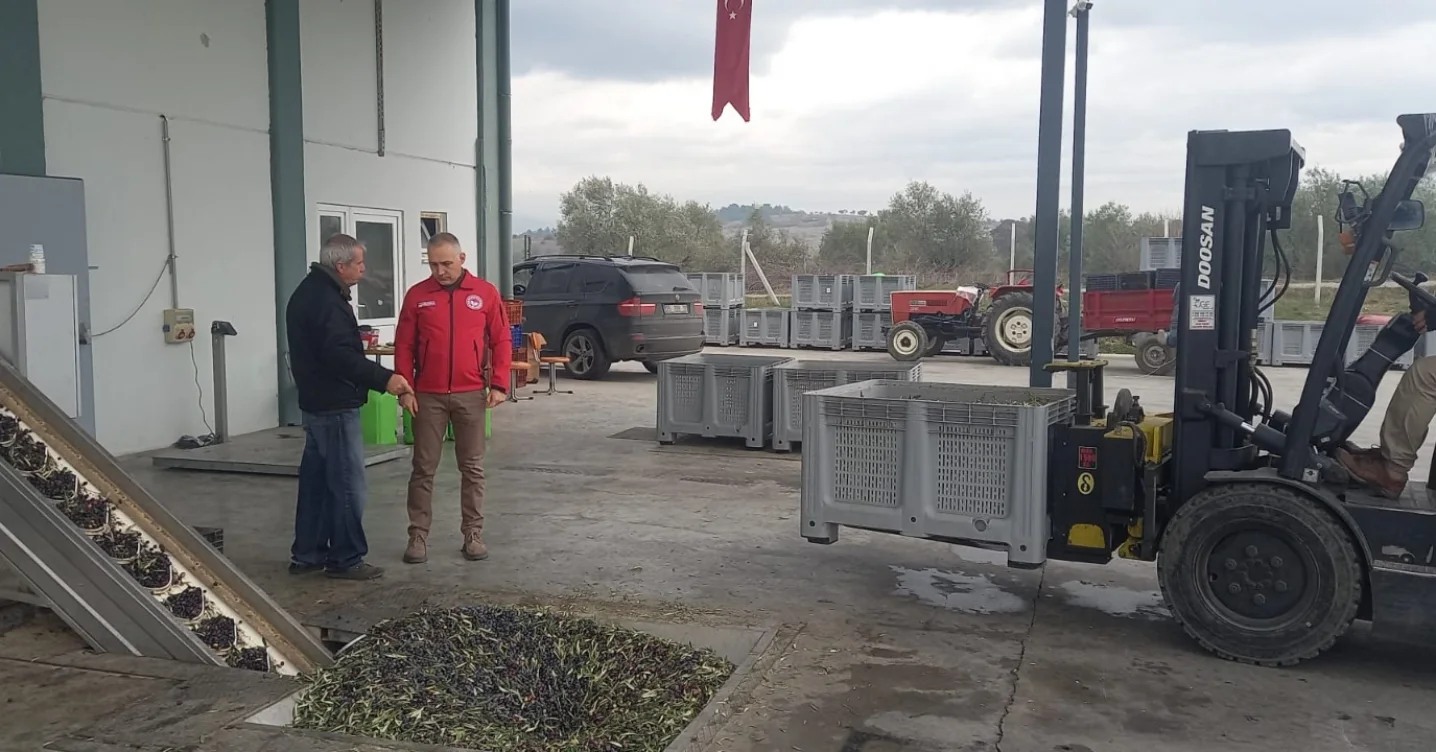 İl Müdürü Öztürk’ten Zeytinyağı İşletmelerine Ziyaret