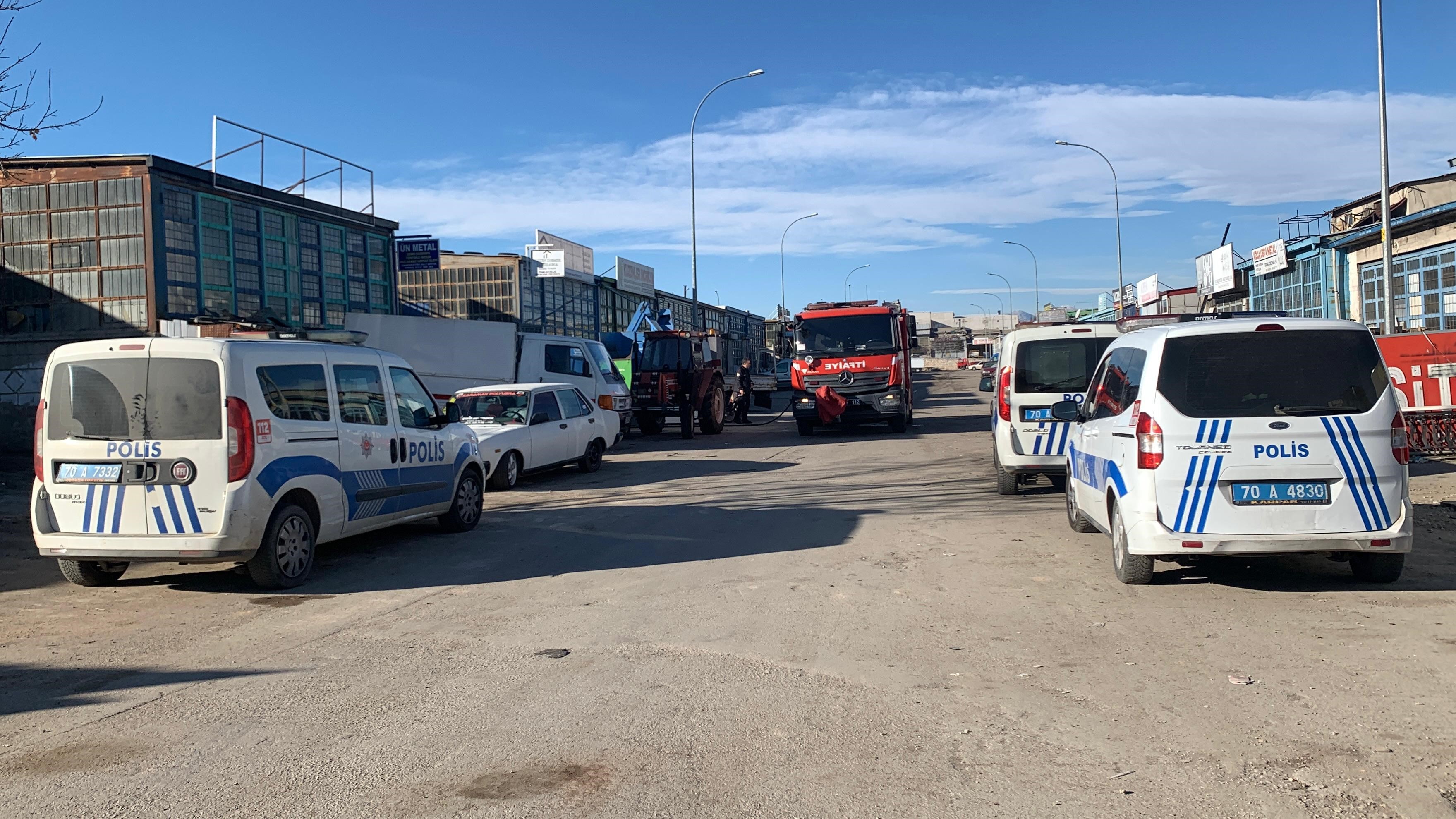 Kovada saklanan paralar kül oldu