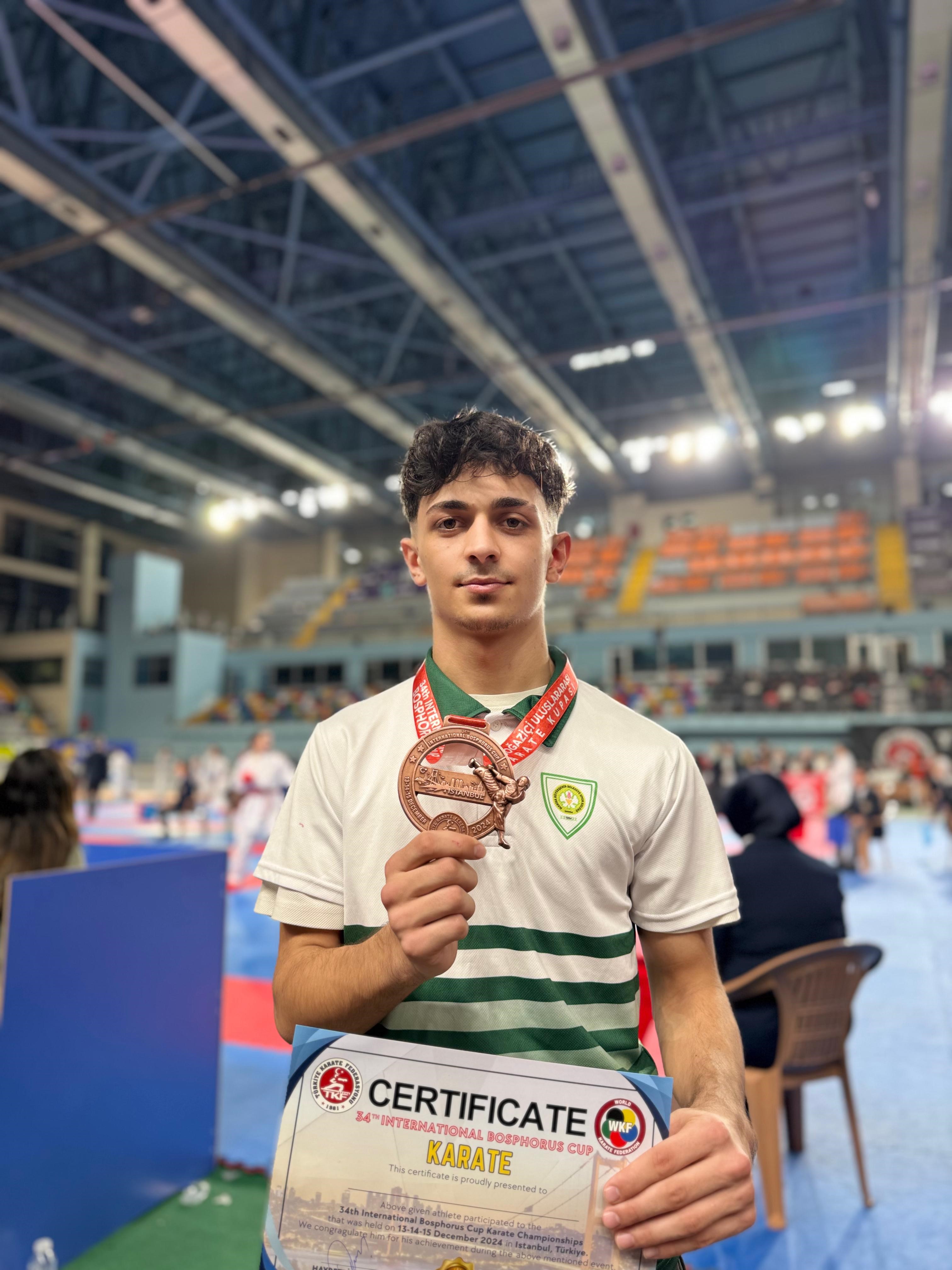 Manisa BBSK'lı karateciden bir başarı daha