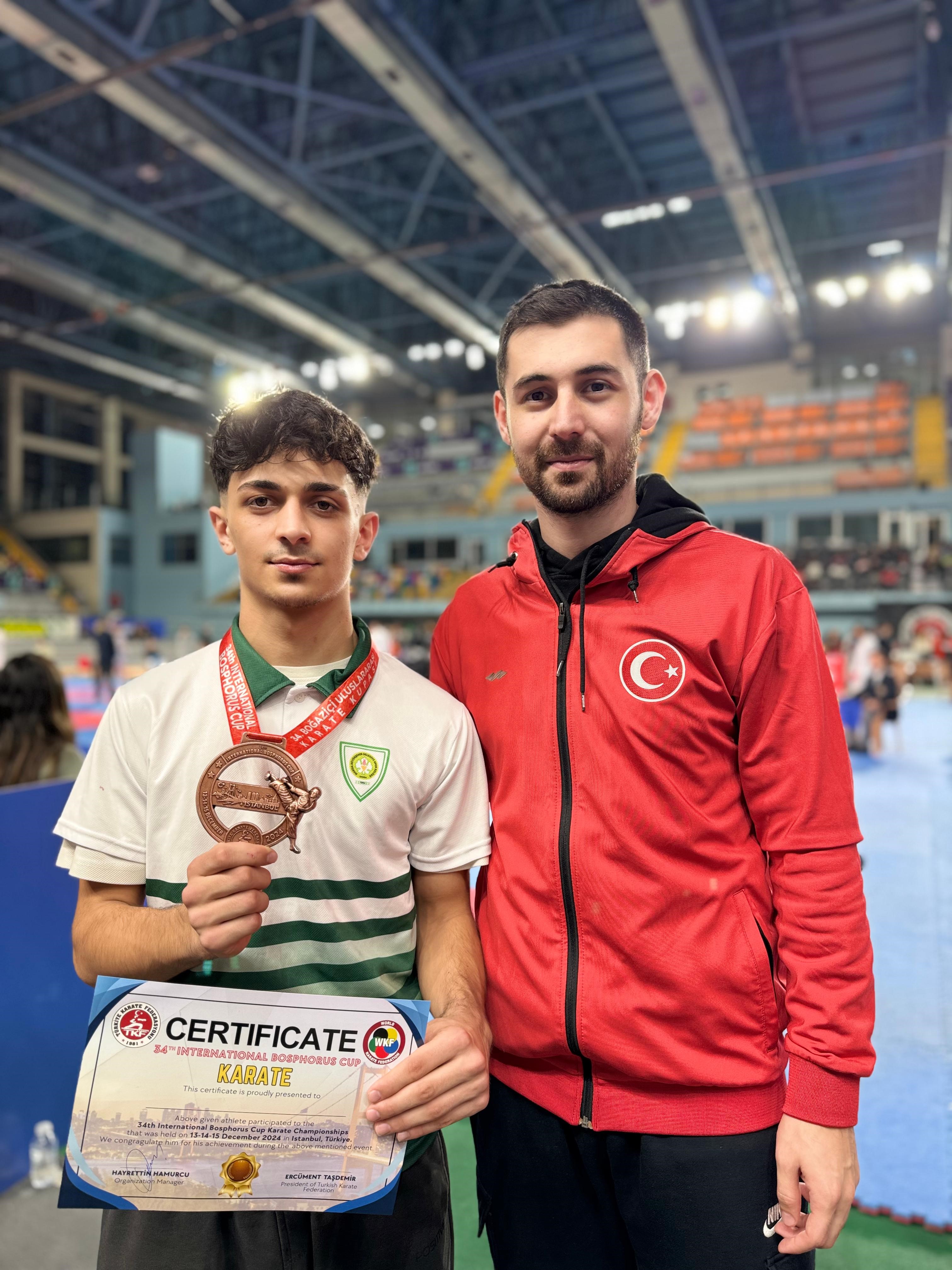 Manisa BBSK'lı karateciden bir başarı daha