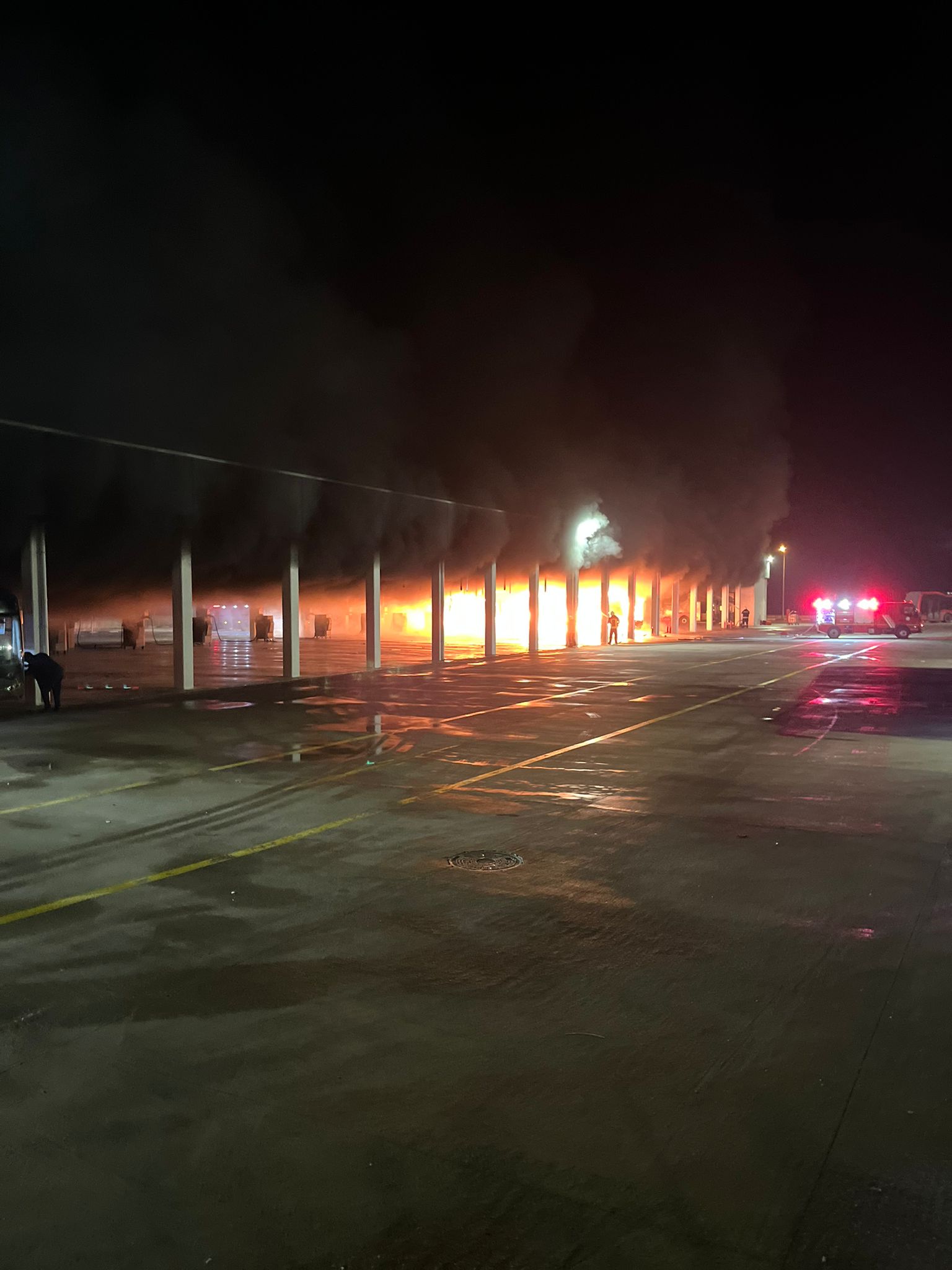 Manisa Terminalinde yangın!