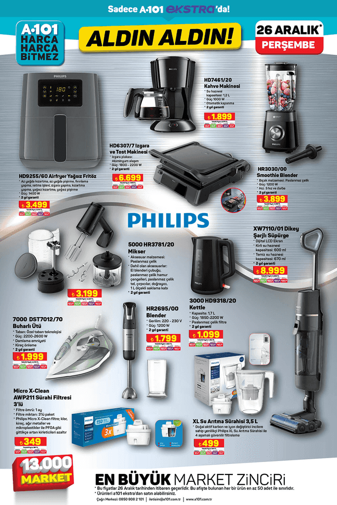 A101 marketten bu haftaya özel yeni ürünler!