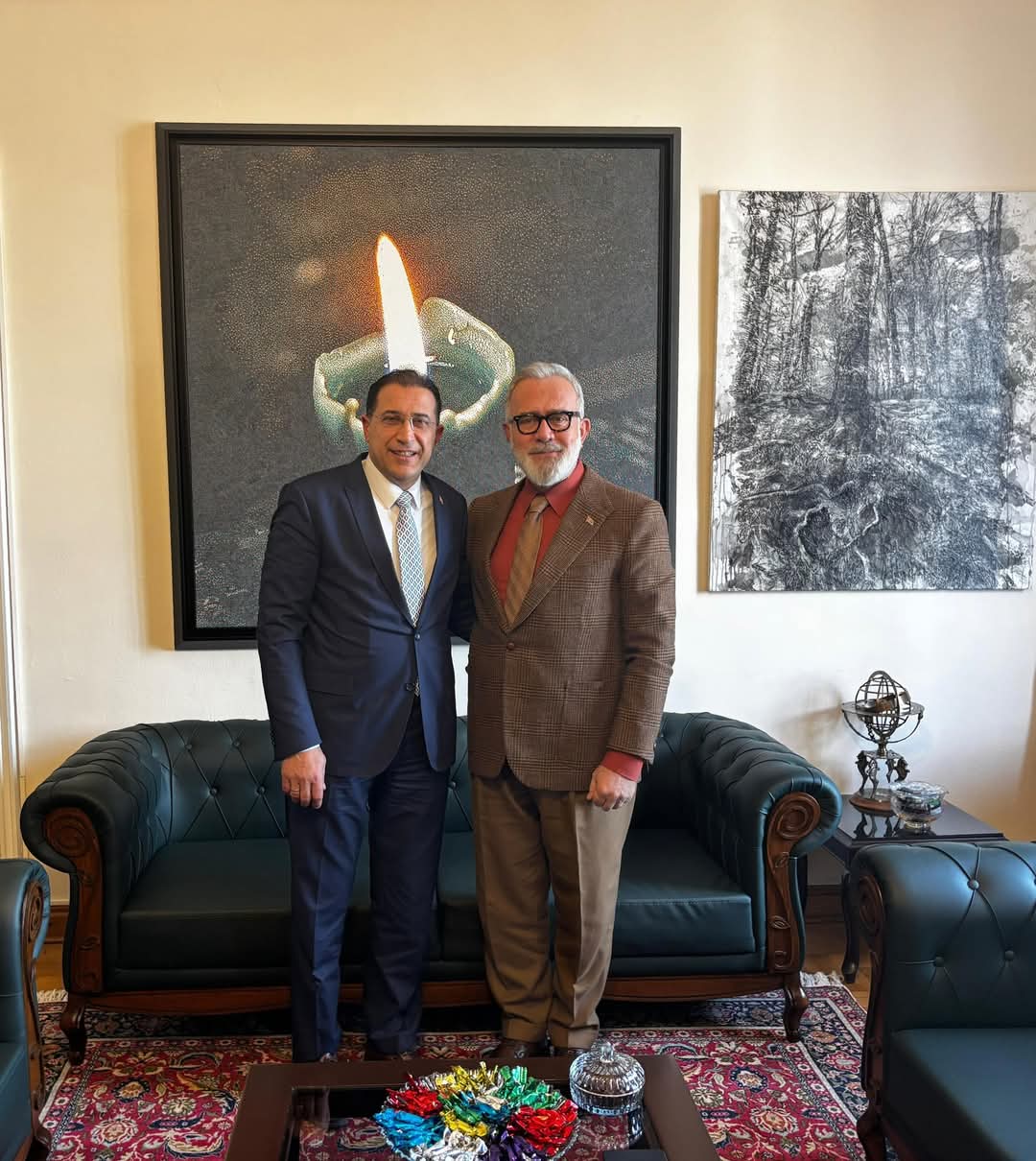 AK Parti Manisa İl Başkan Adayı Süleyman Turgut Ankara'da Temaslarda Bulundu