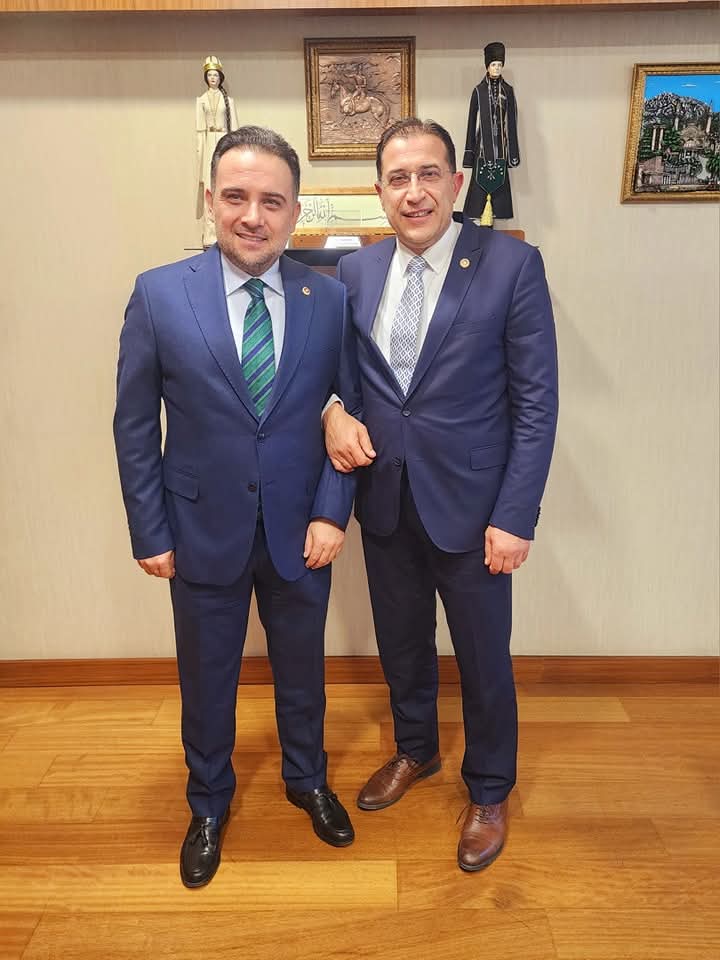 AK Parti Manisa İl Başkan Adayı Süleyman Turgut Ankara'da Temaslarda Bulundu