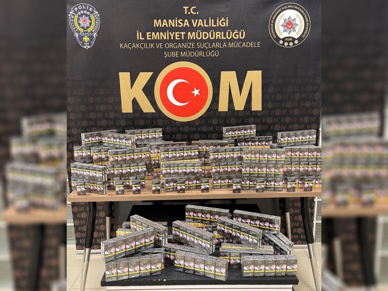 Turgutlu'da ele geçirildi: Tam tamına 6 ton 200 kilo!