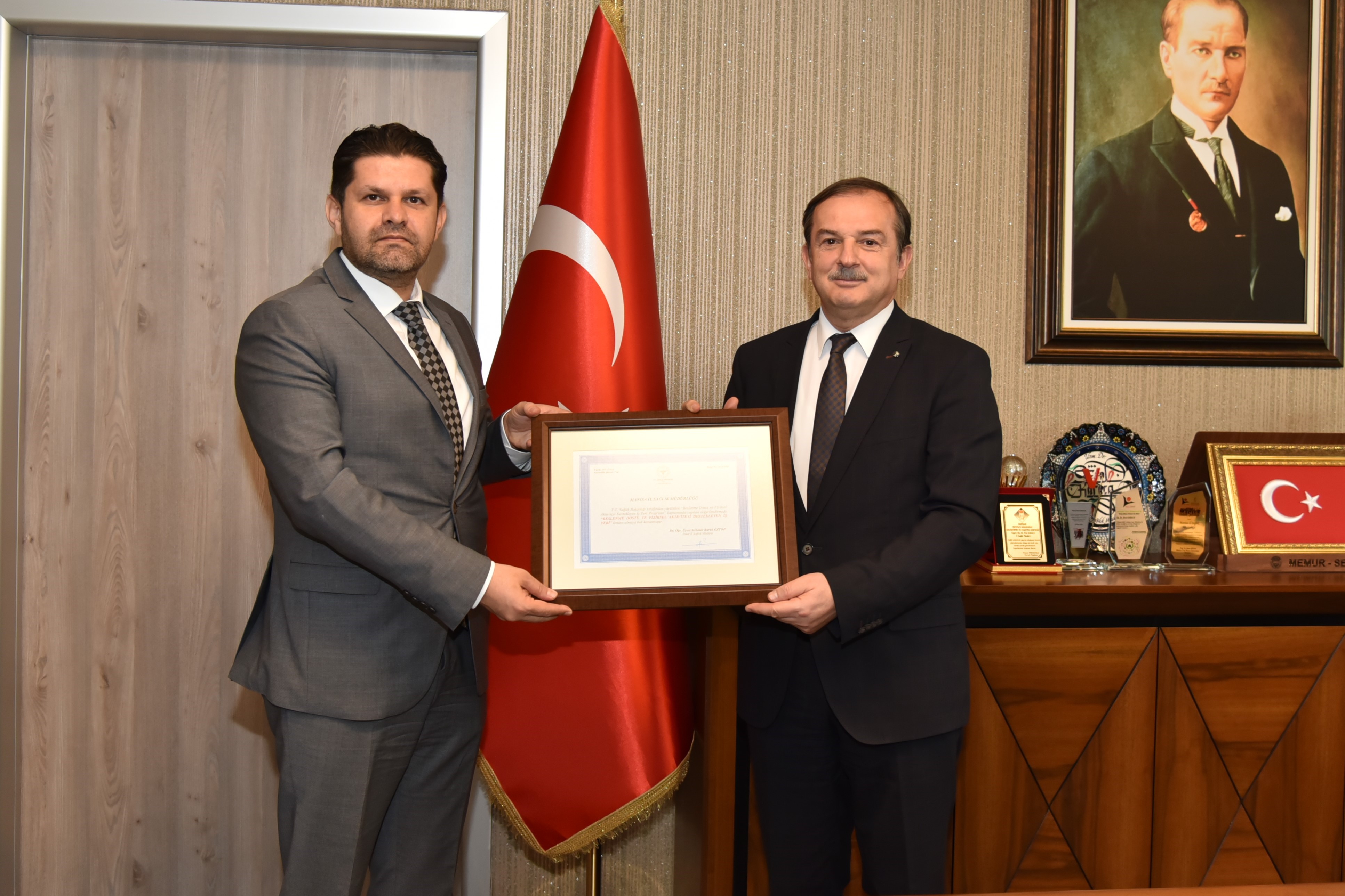 Manisa İl Sağlık Müdürlüğü, Ege Bölgesi'nde Birinci, Türkiye Genelinde Altıncı Oldu