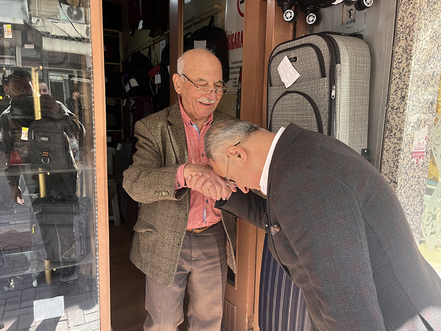 ESKKK Başkan Adayı Şahin Ek’ten Halil Harcanoğlu’na Ziyaret: "Kooperatifçilik Bir Vefa İşidir"