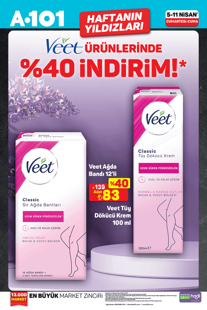 A101'de ''Haftanın Yıldızları'' paylaşıldı