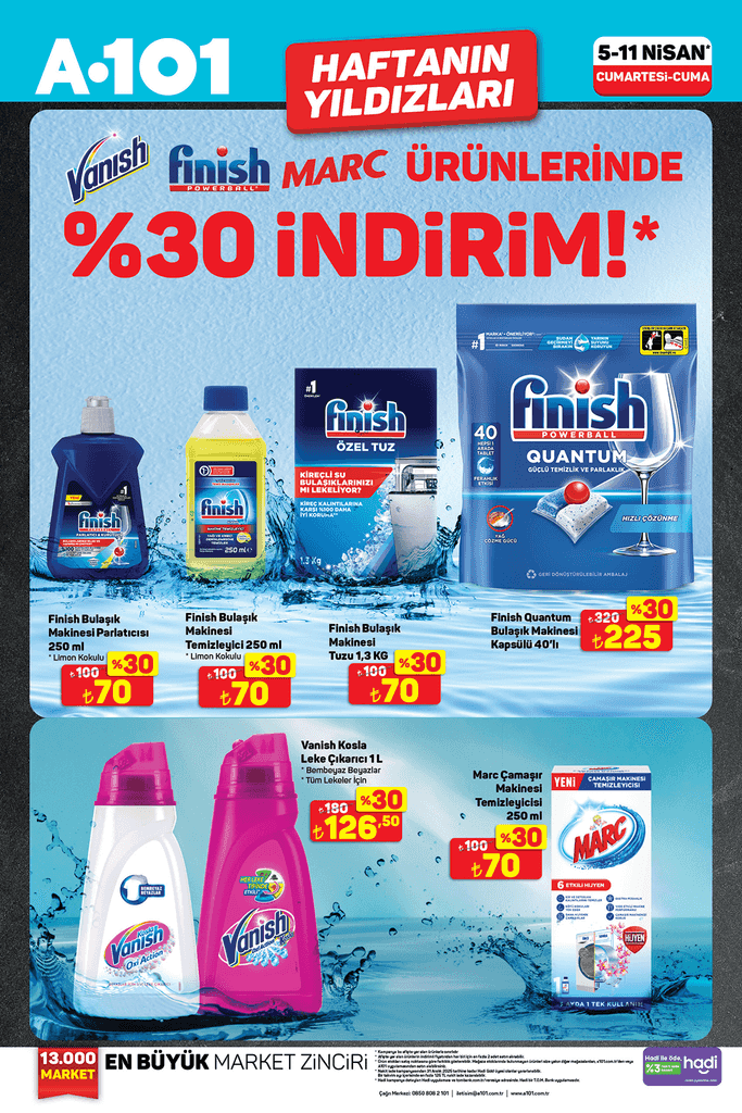A101'de ''Haftanın Yıldızları'' paylaşıldı