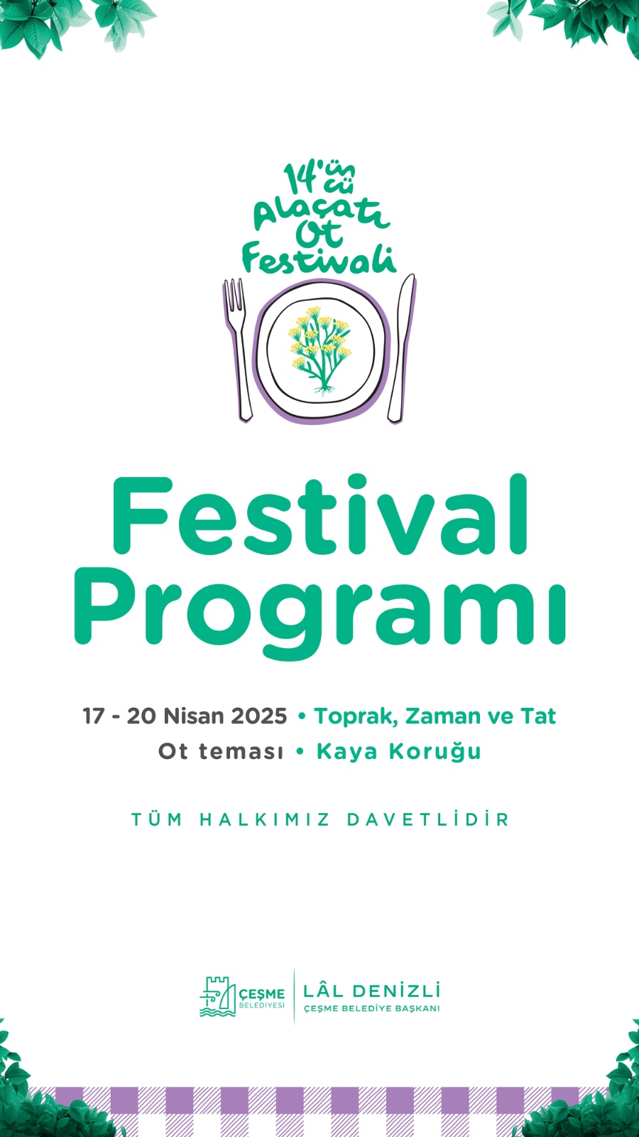 14. Alaçatı Ot Festivali, yarın kapılarını ziyaretçilerine açıyor