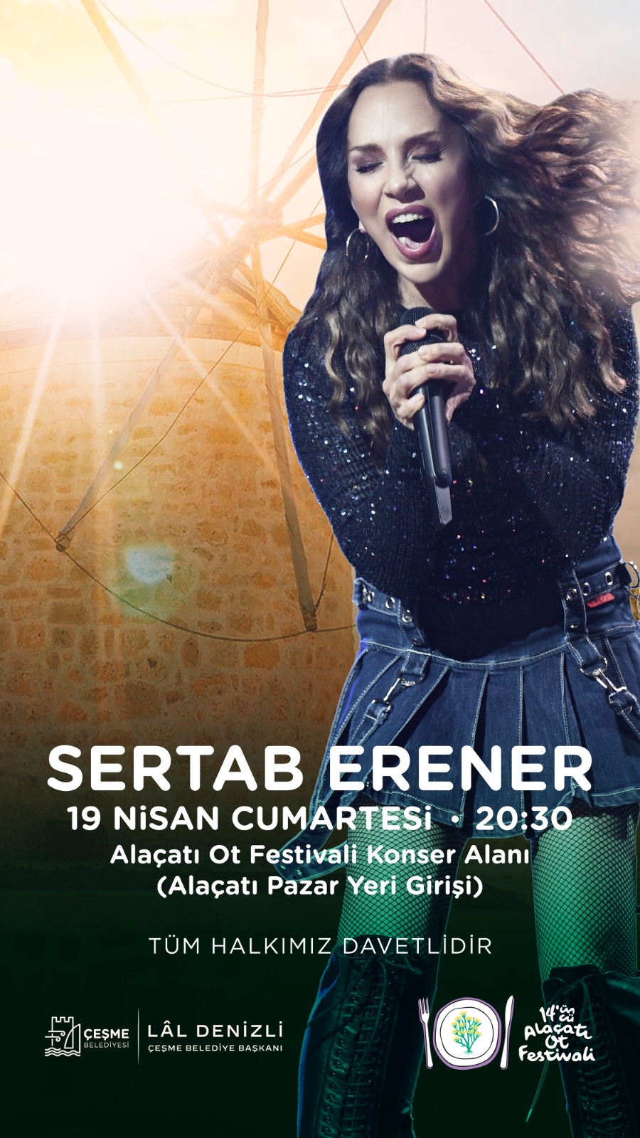 14. Alaçatı Ot Festivali, yarın kapılarını ziyaretçilerine açıyor