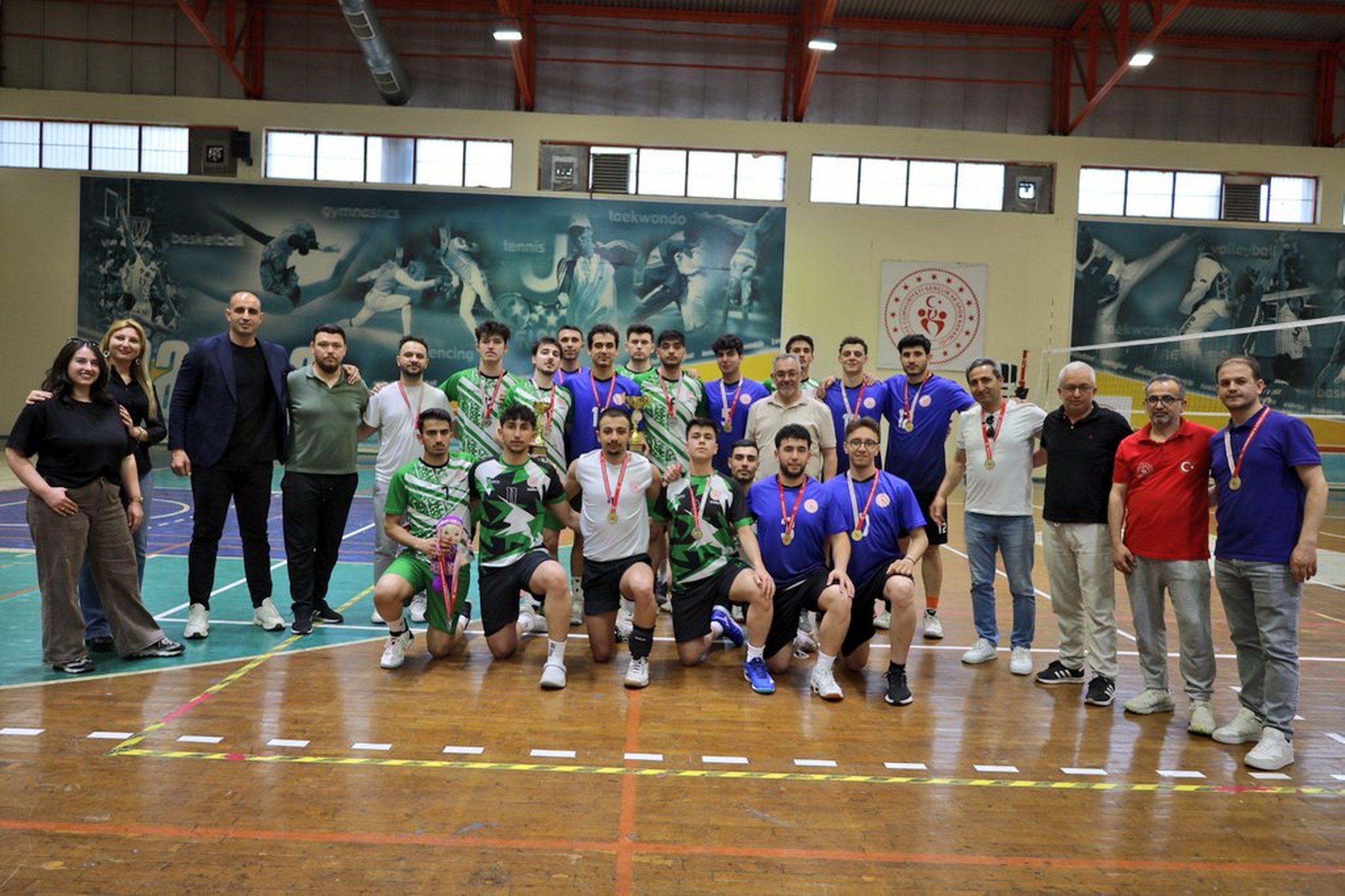 YURTLİG Erkekler Ege Bölge Birinciliği Voleybol Müsabakaları Manisa’da Sona Erdi