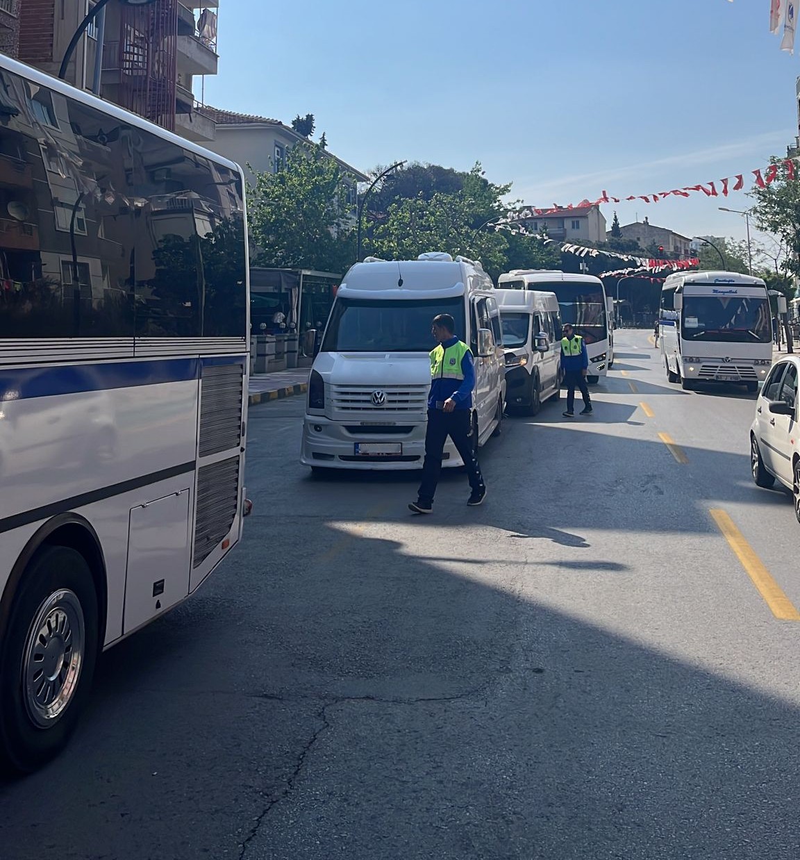 Büyükşehirden, servis araçlarına denetim