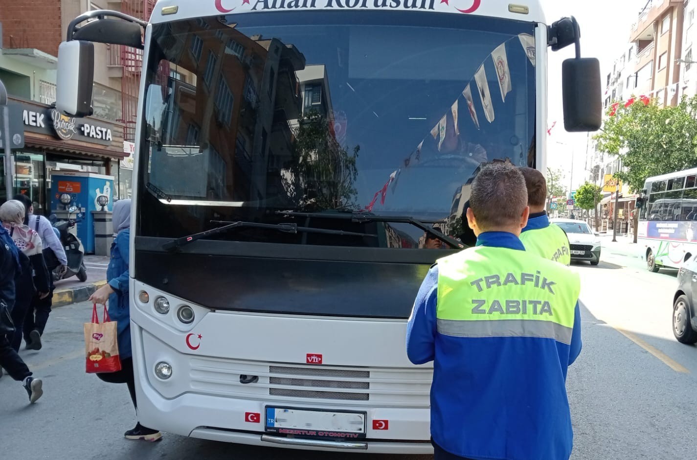 Büyükşehirden, servis araçlarına denetim