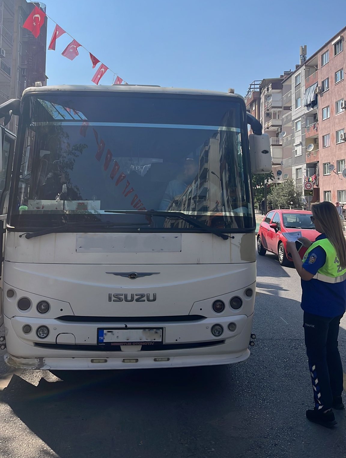 Büyükşehirden, servis araçlarına denetim