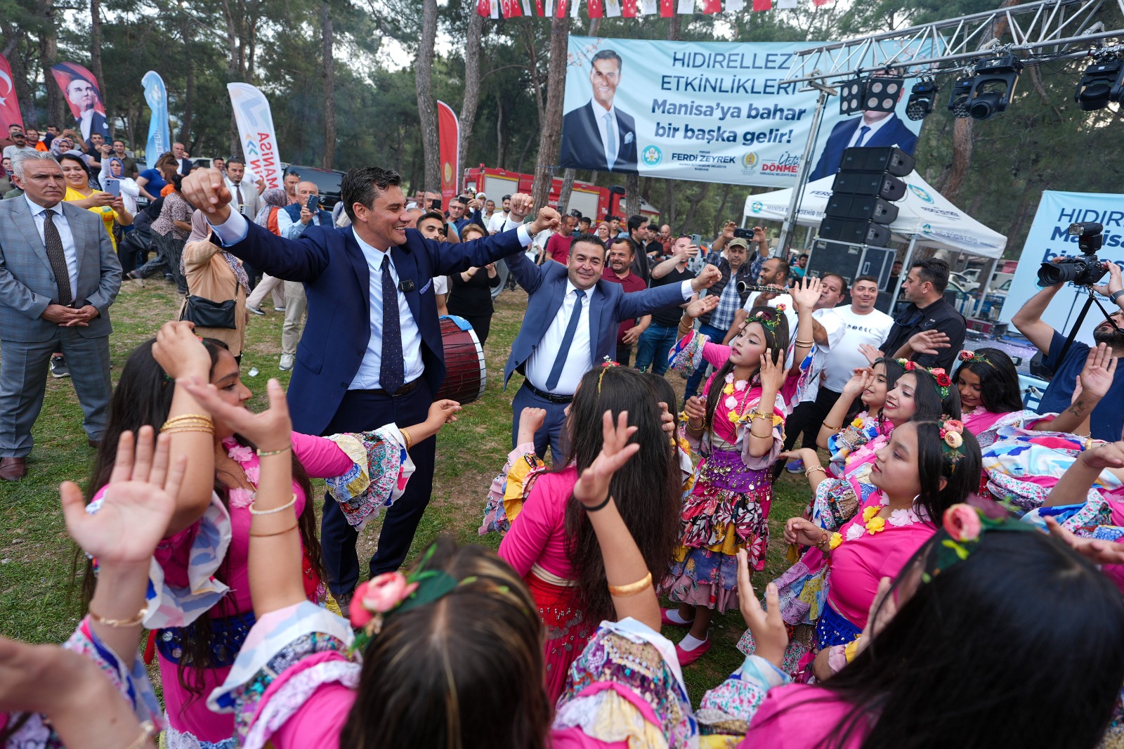Başkan Zeyrek Hıdırellez kutlamalarında