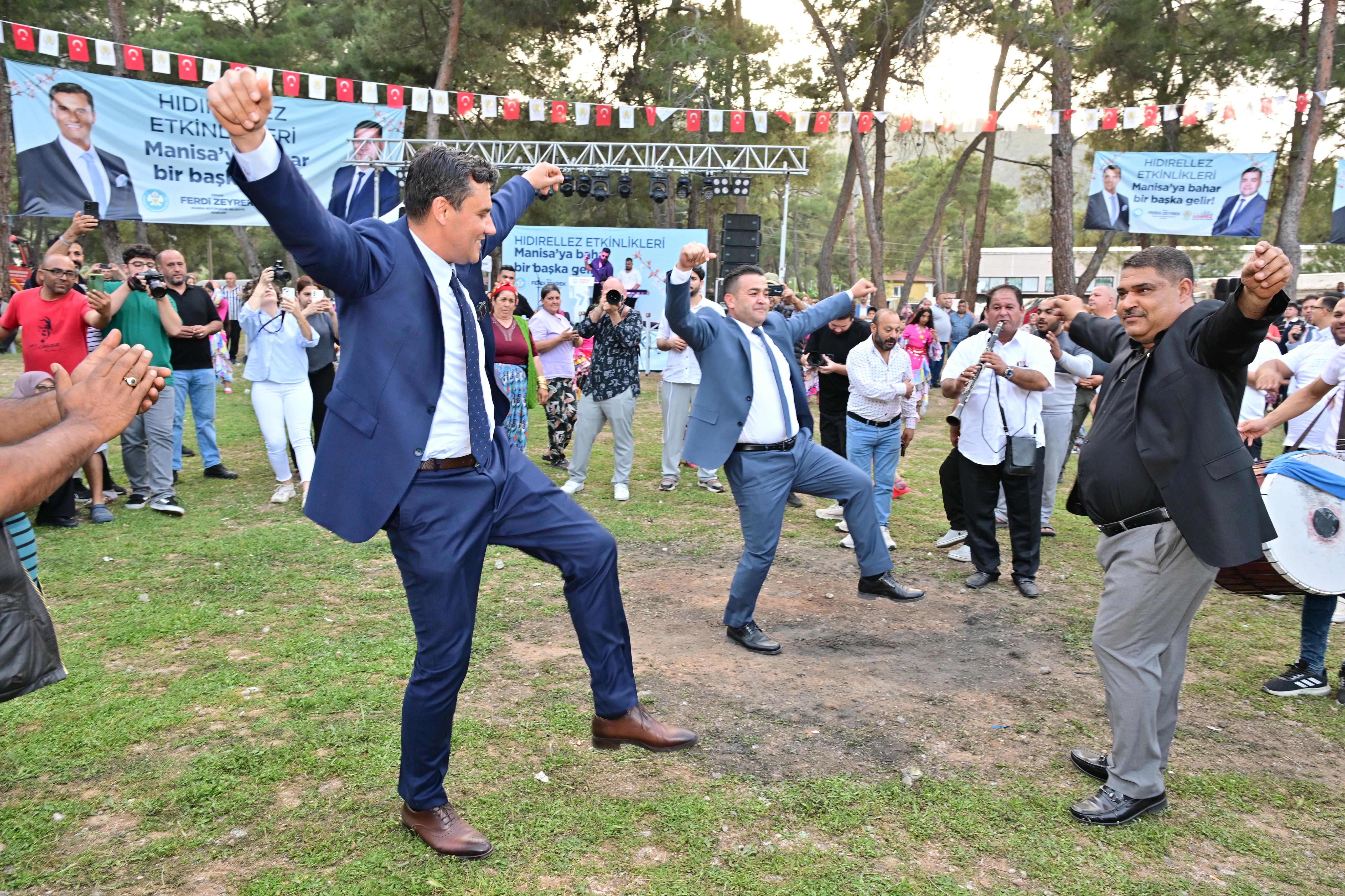 Başkan Zeyrek Hıdırellez kutlamalarında