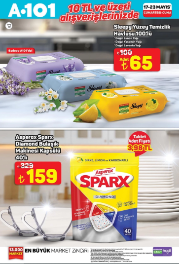 A101 marketten bu haftaya özel yeni ürünler!