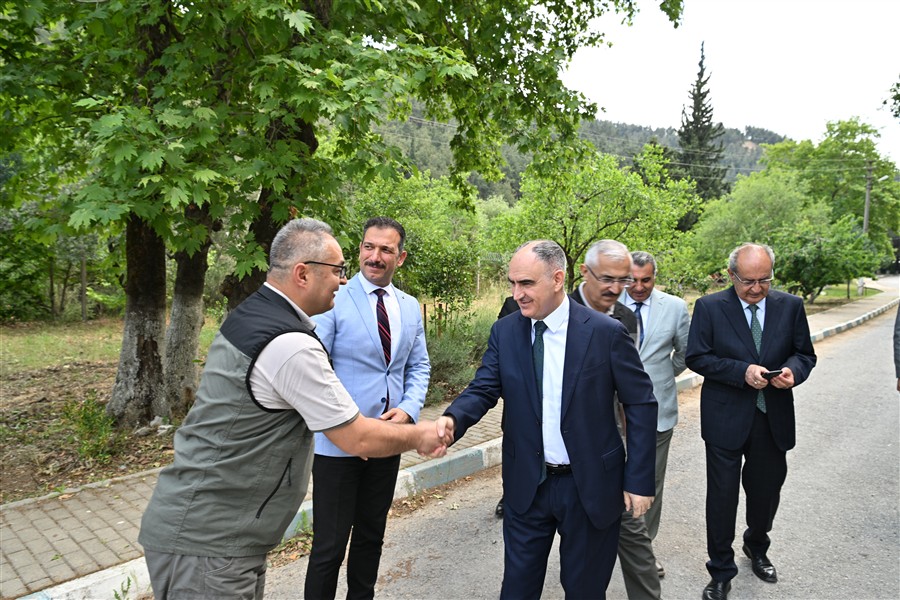 Manisa'da orman yangınları ile mücadele komisyon toplantısı gerçekleşti