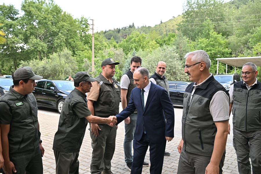 Manisa'da orman yangınları ile mücadele komisyon toplantısı gerçekleşti